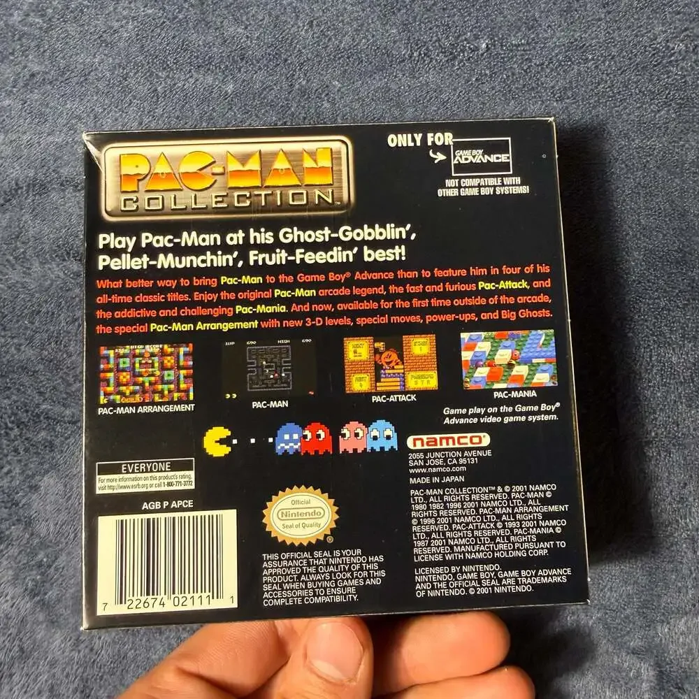 Pac-Man Collection for Nintendo Game Boy Advance